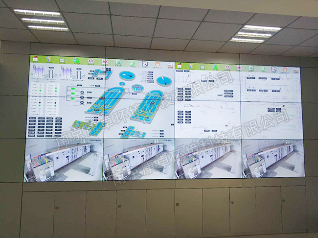 污水处理厂大屏显示系统，污水厂可视化管理解决方案
